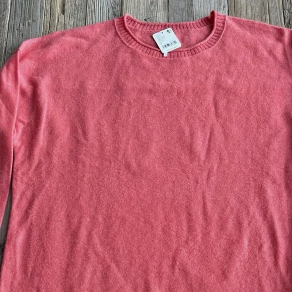 Free People Addie Cashmere Pullover in Geranium sz medium NWT - Picture 5 of 6